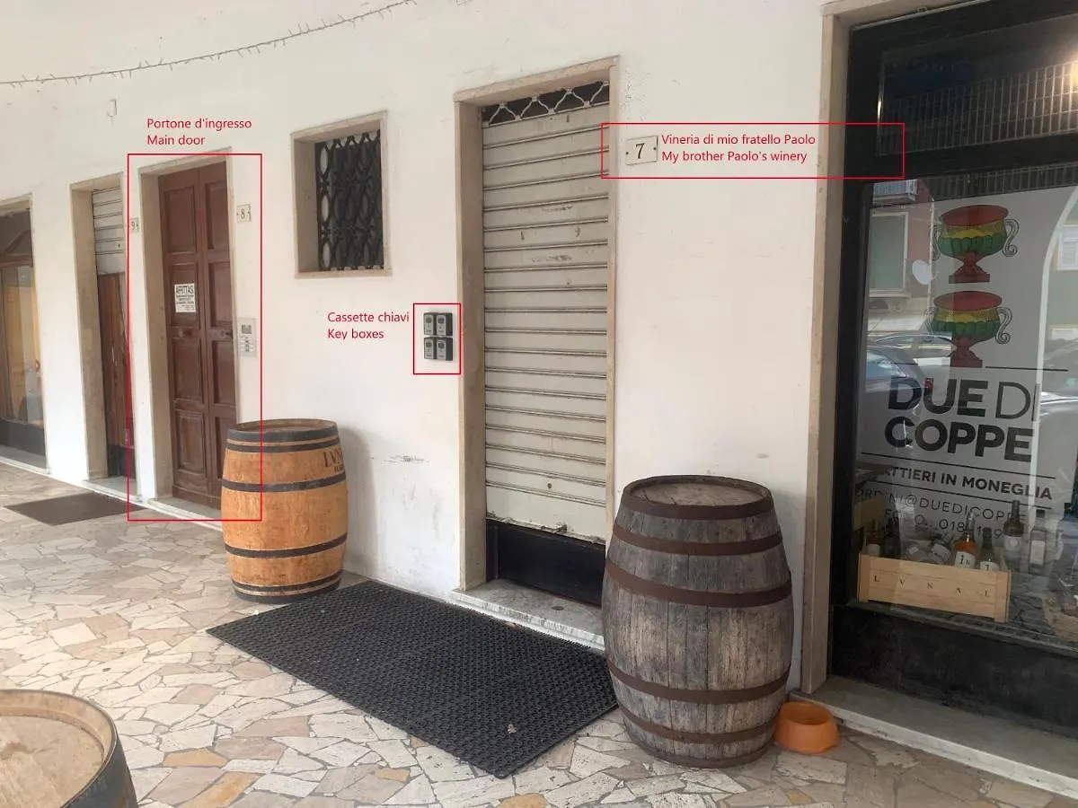 Apartment Casa Bianca 6 - Confortevole In Centro A Moneglia